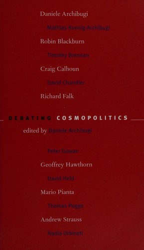 Debating Cosmopolitics