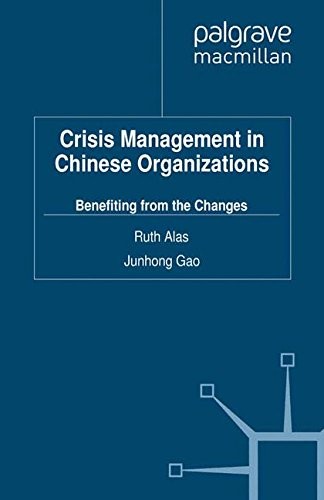 Crisis management in Chinese organizations