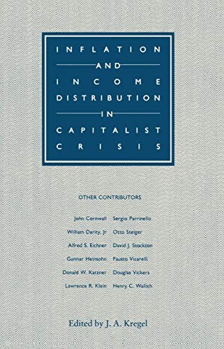 Inflation and income distribution in capitalist crisis