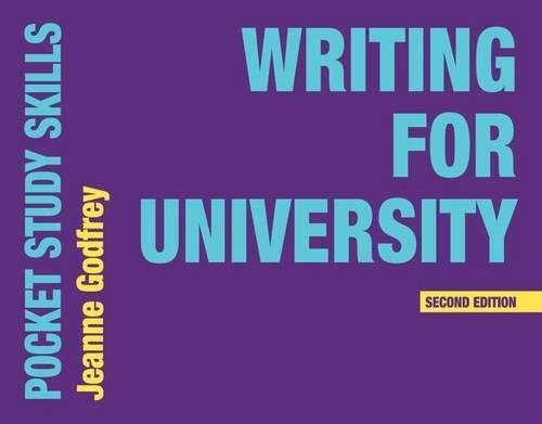 Writing for university