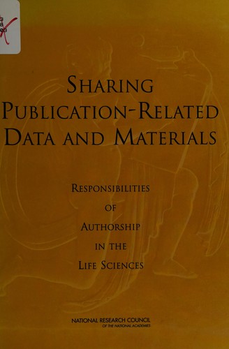 Sharing Publication-Related Data and Materials