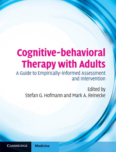 Cognitive-behavioral therapy with adults