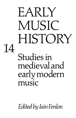 Early music history