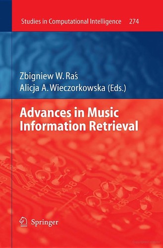 Advances in Music Information Retrieval