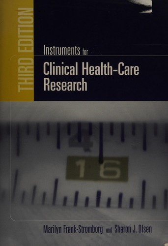 Instruments for Clinical Health-Care Research