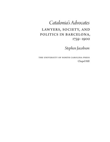 Catalonia's Advocates