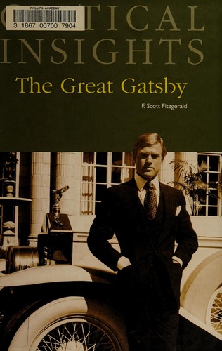 The great Gatsby, by F. Scott Fitzgerald