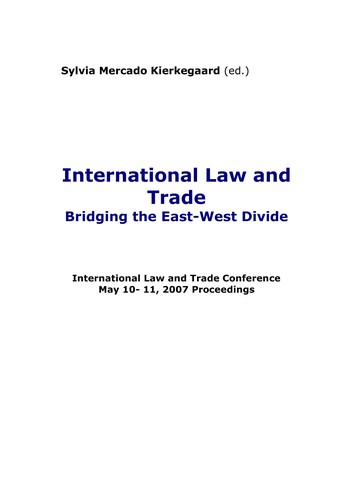 International Law and Trade