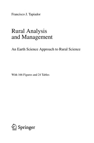 Rural analysis and management