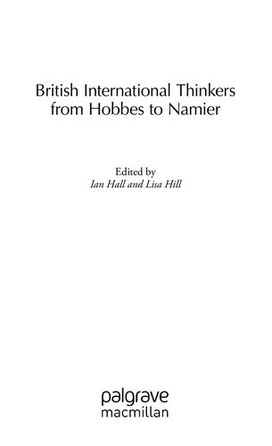 British International Thinkers from Hobbes to Namier