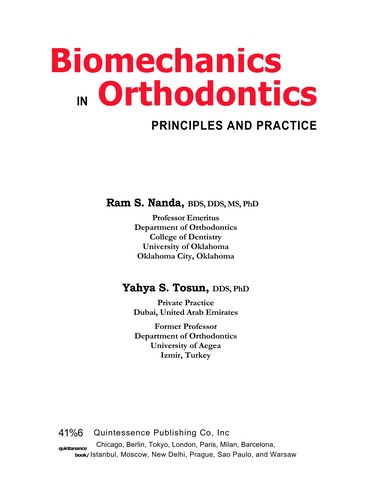 Biomechanics in Orthodontics