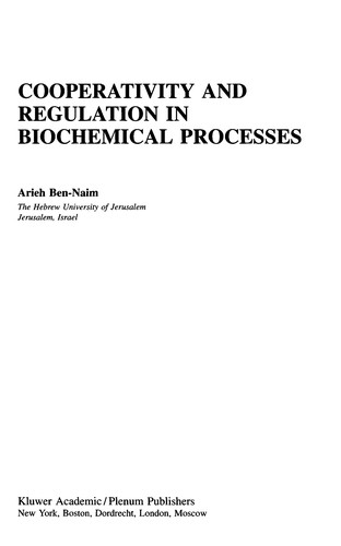 Cooperativity and Regulation in Biochemical Processes