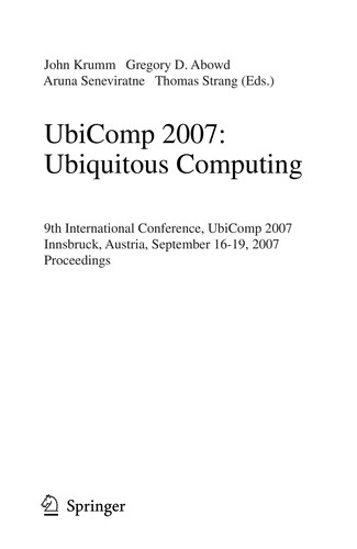 UbiComp 2007
