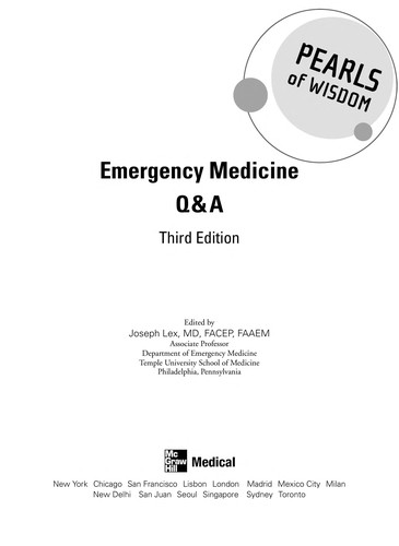 Emergency Medicine Q & A