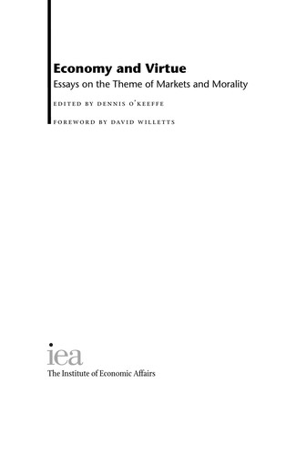 Economy and virtue