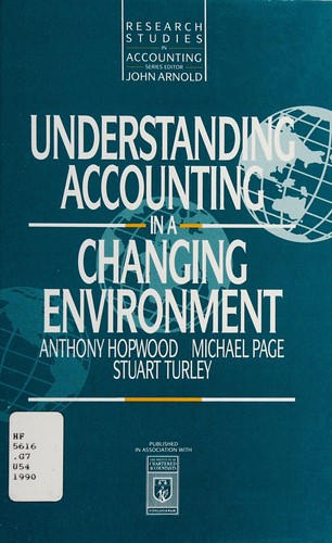 Understanding accounting in a changing environment