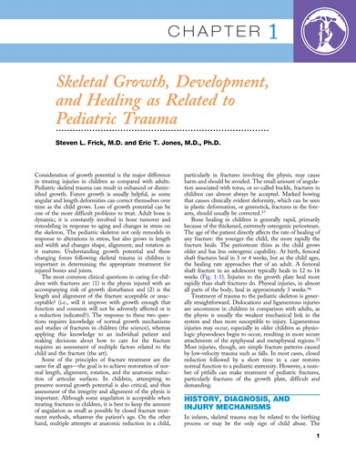 Skeletal Trauma in Children