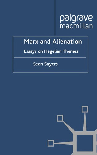 Marx and Alienation