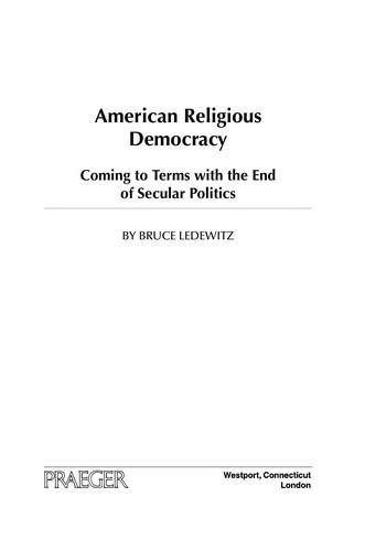 American Religious Democracy