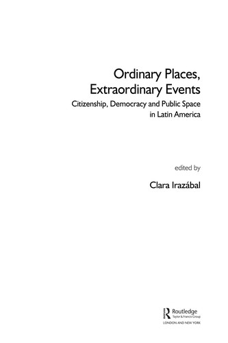 Ordinary Places, Extraordinary Events