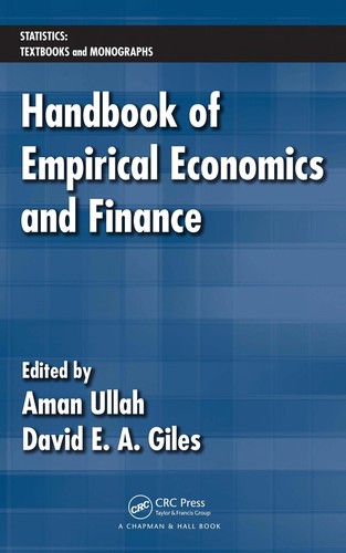 Handbook of Empirical Economics and Finance