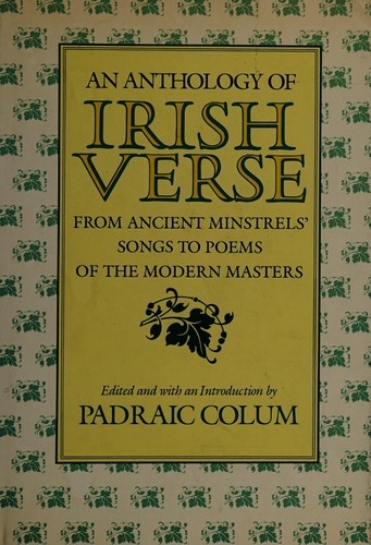 An Anthology of Irish verse