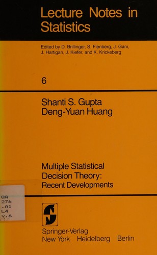 Multiple Statistical Decision Theory