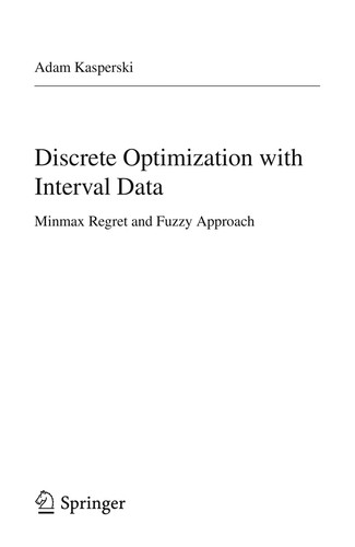 Discrete Optimization with Interval Data