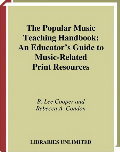 The popular music teaching handbook