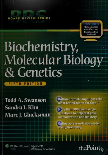 Biochemistry, molecular biology, and genetics