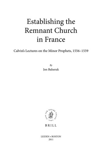 Establishing the Remnant Church in France