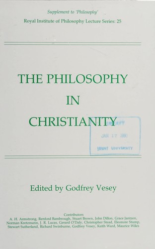 Philosophy in Christianity