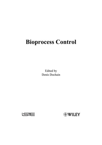 Bioprocess Control