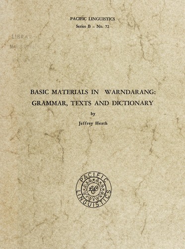 Basic Materials in Warndarang