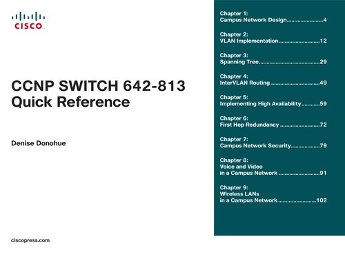 CCNP SWITCH 642-813 quick reference