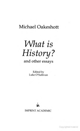 What Is History?: And Other Essays