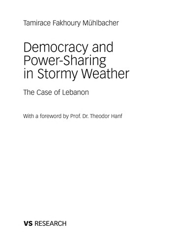 Democracy and Power-Sharing in Stormy Weather