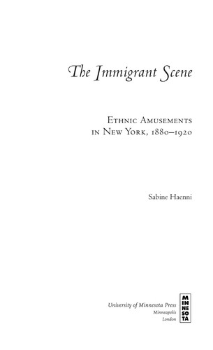 The Immigrant Scene