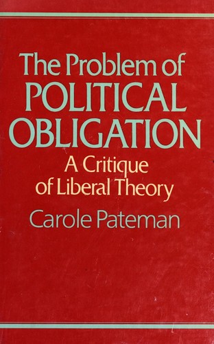 The problem of political obligation