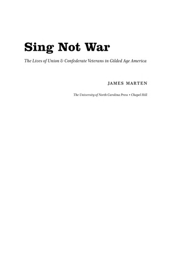 Sing Not War