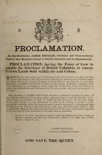 Proclamation