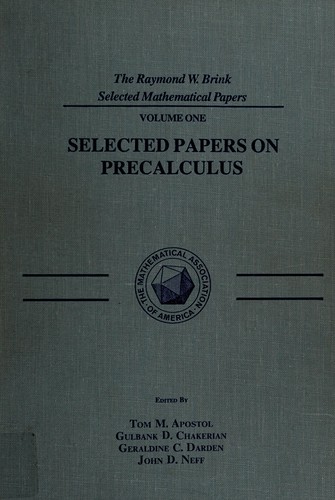 Selected papers on precalculus