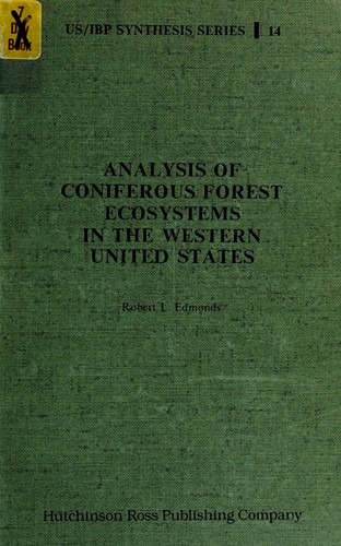 Analysis of coniferous forest ecosystems in the Western United States