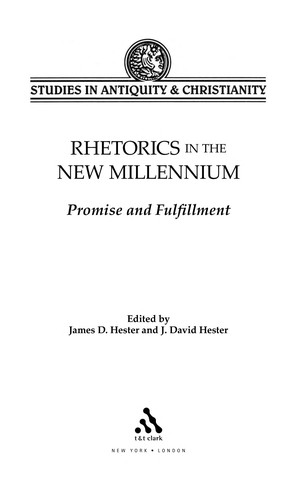 Rhetorics in the new millennium