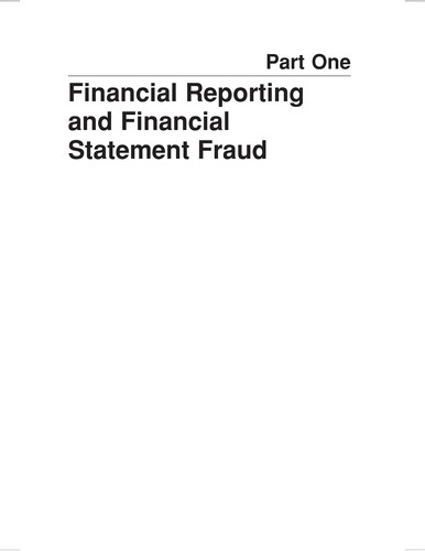 Financial Statement Fraud