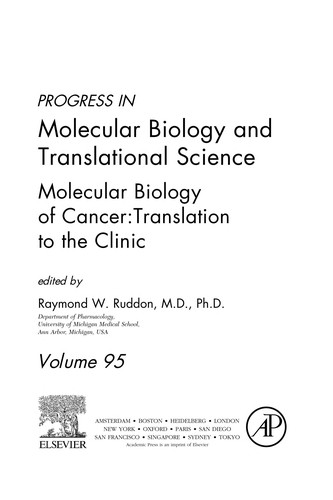 Molecular biology of cancer