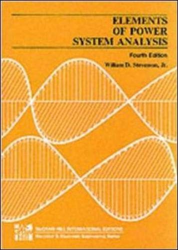 Elements of power systems analysis