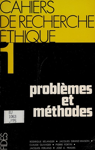 Problèmes et méthodes
