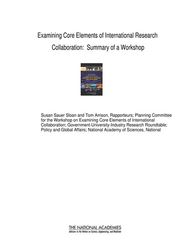 Examining Core Elements of International Research Collaboration