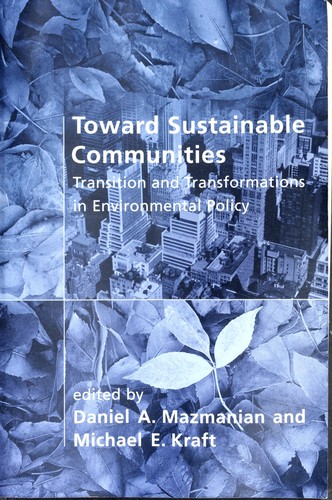 Toward Sustainable Communities